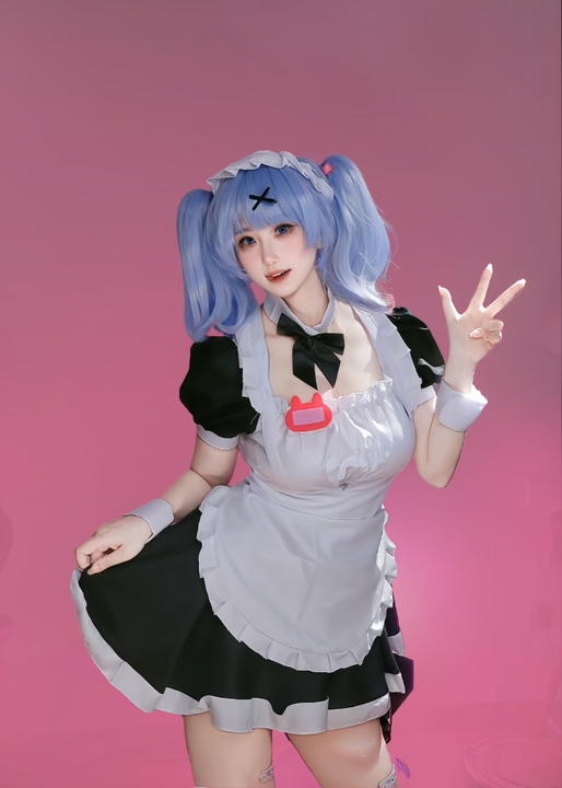 梓猫AzuNyan-舰长图-初音未来-兔子洞女仆.jpg