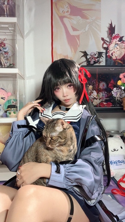 白栎 Shirly – 朽叶千咲（鸣潮）写真合集 [130P+33V] 资源整理分享-玩图志