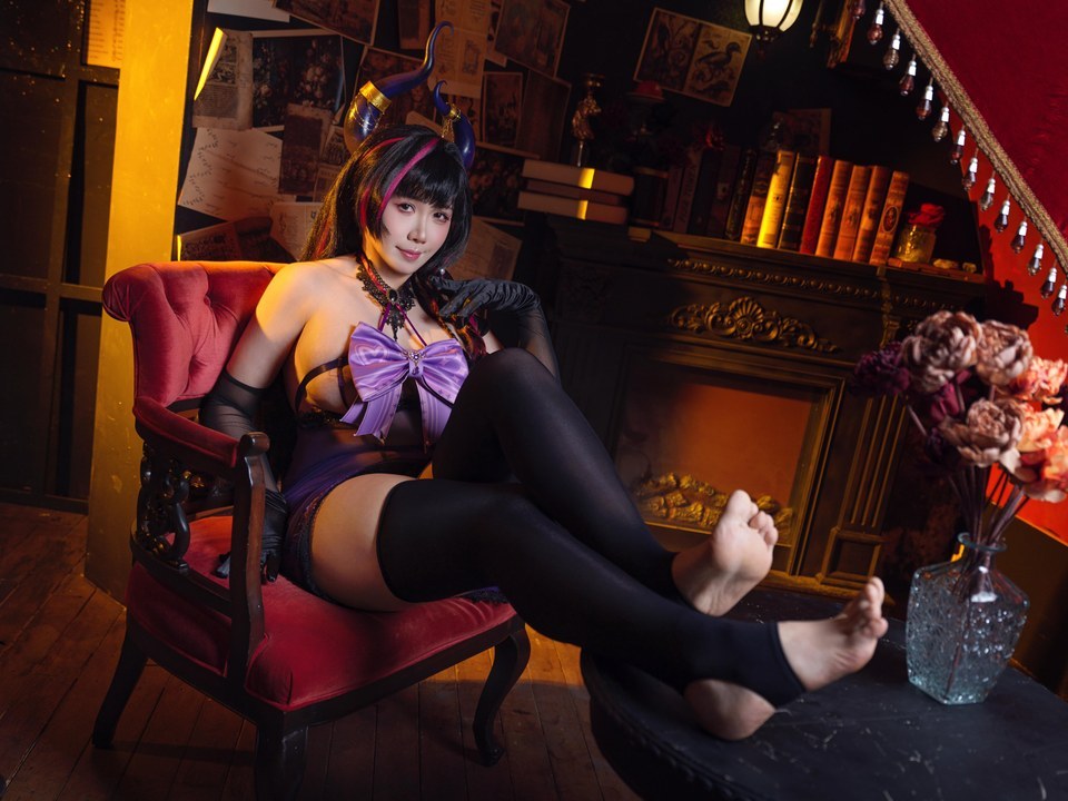 麻花酱 MH-A076：从万圣节魔女到明日奈，这波美图我不允许你错过！-玩图志