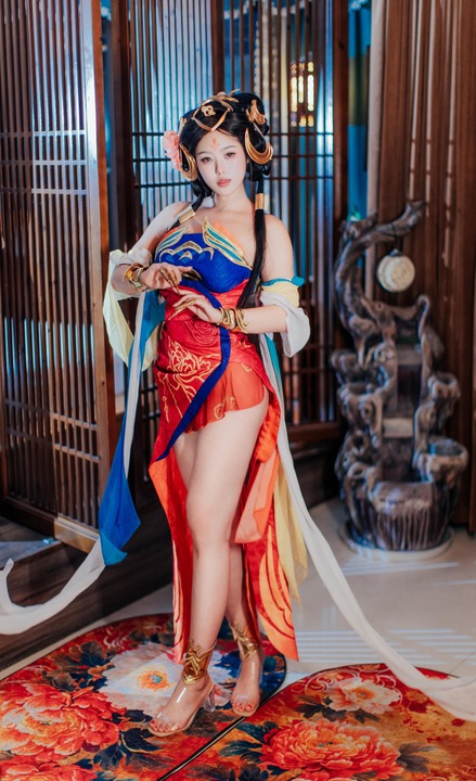 图片[4]-钛合金TiTi版杨玉环：跨越次元的绝美盛宴 [85P1V]套图下载-玩图志