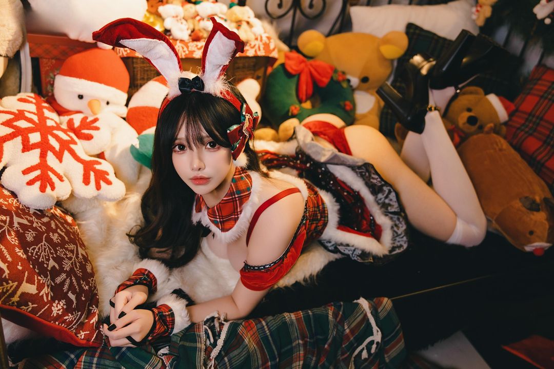 图片[2]-魔理花(Marika)2025 圣诞写真图包[32P] 图包｜甜美圣诞风，可爱又治愈！-玩图志