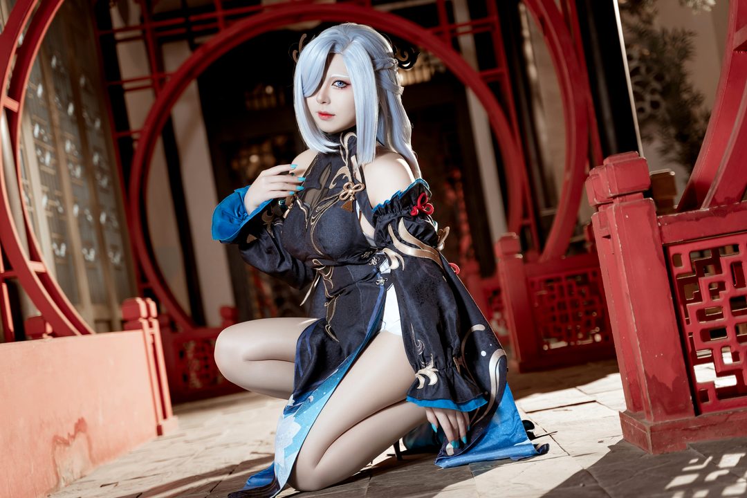 虎森森 – 原神 申鹤·冷花幽露 [35P-292MB]-玩图志