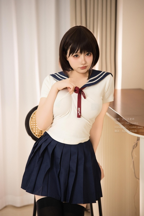 NO.091 Nyako喵子 - 电子版69 後輩ちゃんの誘い [179P]-玩图志