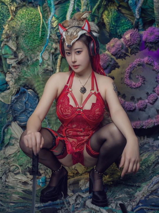 NO.132 奈汐酱 猎狼女 [47P1V-308MB]-玩图志