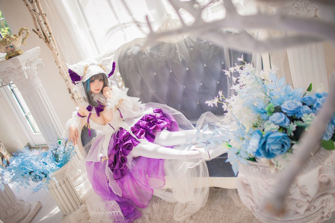 Kaitto风筝 - 柴郡婚纱废稿 (2)