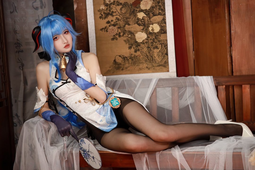 山崎怜 - 原神 甘雨 （白いイナドレス ver.） (1)