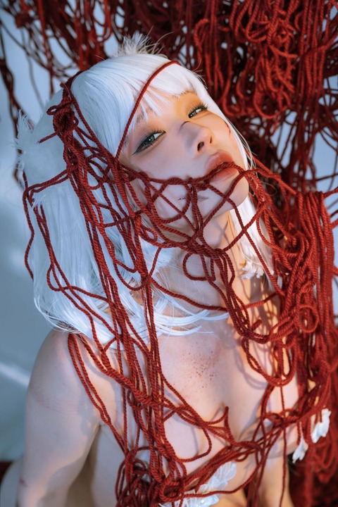 蠢沫沫最新cos图包 - 折翼 [62P]-玩图志