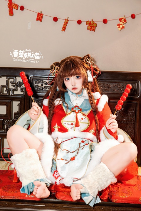 香草奶喵《日进斗金》写真图包 [108P15V-1.30GB] 新年主题作品-玩图志