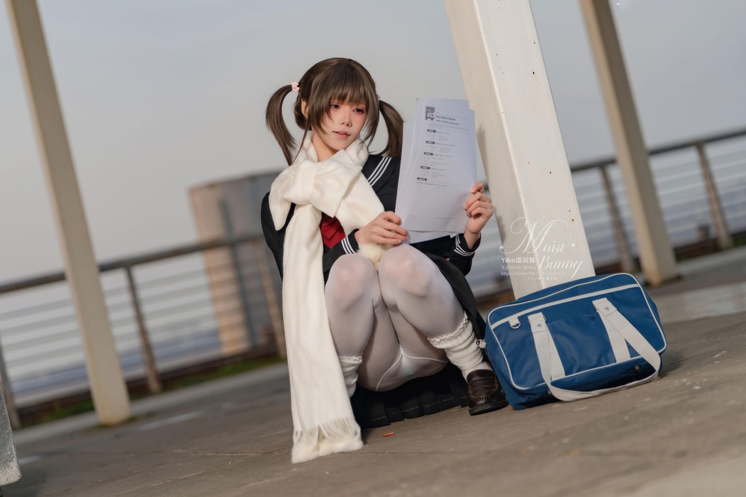 Yiko湿润兔 咬一口兔娘 2月作品『放课后の归路』 [122P2V]-玩图志