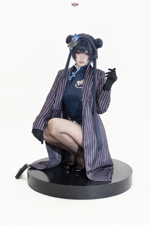 NO.079 柒柒要乖哦 -蔚蓝档案 妃咲原皮兔女郎 [122P-675MB]-玩图志