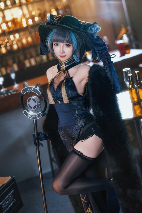 祖木子 – 1月开年之作：碧蓝航线 柴郡 原版旗袍【珍藏版22P】-玩图志