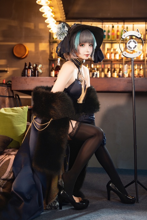 祖木子 – 8月夏日盛典：碧蓝航线 柴郡 音乐会Ver.【27P高画质】-玩图志