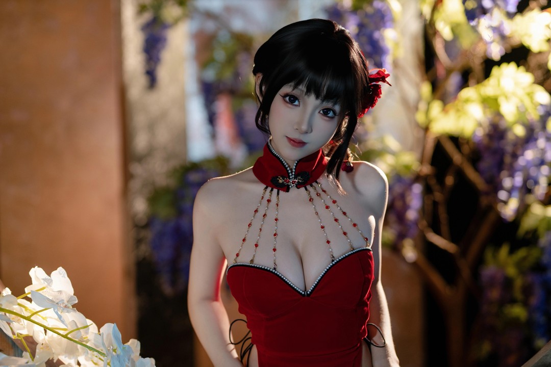 NO.082 Bangni邦尼 – 元旦旗袍 [82P]-玩图志