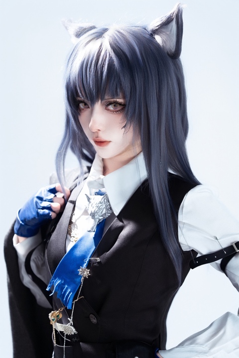 炭烤莉莉黑 - 明日方舟 德克萨斯 (2)