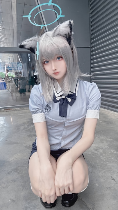 NO.014 山崎怜 – 蔚蓝档案 砂狼白子 [61P1V-920MB]-玩图志