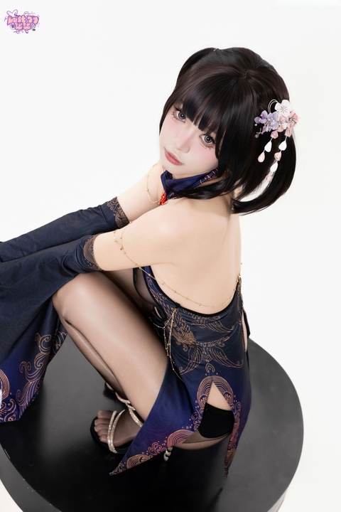 NO.080 柒柒要乖哦 – 碧蓝航线 紫电 [69P-355MB]-玩图志