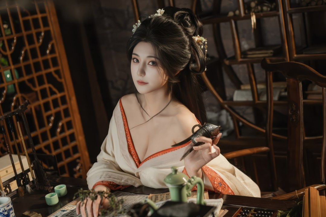 挣不脱的情感枷锁！星澜 – 痴情缚：1.13GB 74P 1V 破碎美学的极致表达-玩图志