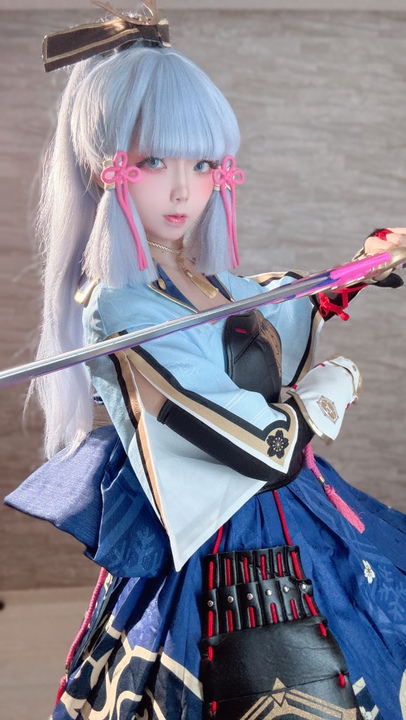 chuchu · 原神 神里绫华｜109P+视频 · 白鹭公主的优雅礼赞-玩图志