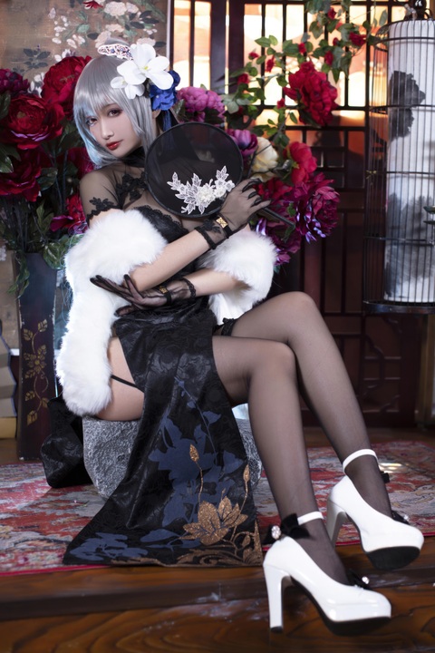 洛璃LoLiSAMA · 碧蓝航线 路易九世｜43P旗袍风韵 · 法兰西贵女的东方邂逅-玩图志