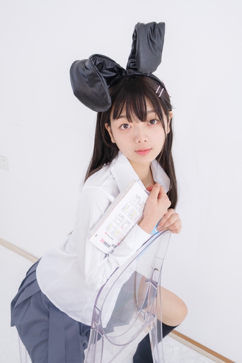 稚乖画册 VIP 夜夜 麻衣学姐 COS写真 | 樱岛麻衣 兔女郎+制服 高清套图花絮-玩图志