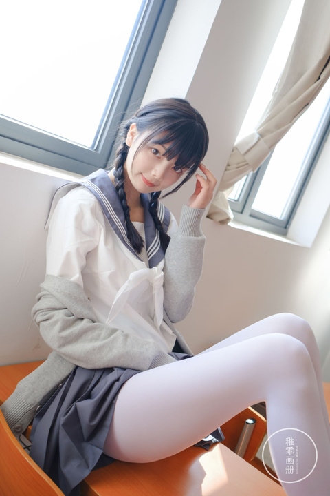 稚乖画册 晴空-03 赤西夜夜 80D白丝写真 | 高清少女风白丝套图+花絮视频下载-玩图志