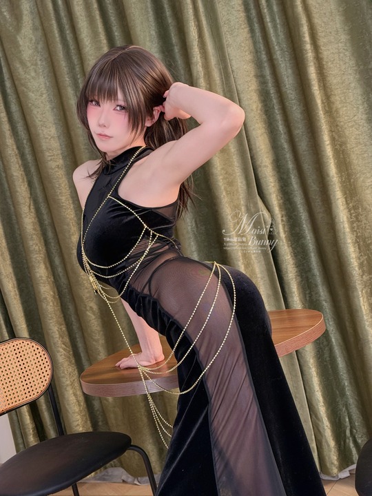 咬一口兔娘 2026年3月 黑色丽花：暗黑萝莉风的华丽绽放-玩图志