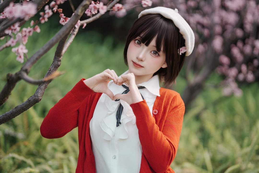 满屏的清新氧气感！Bangni邦尼 春日游写真：82P 带你坠入春天的温柔乡-玩图志