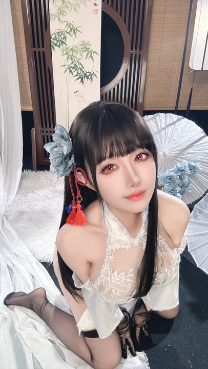 东煌之魂的极致优雅！shika小鹿鹿 - 逸仙：20P 记录最温婉的国风舰娘-玩图志