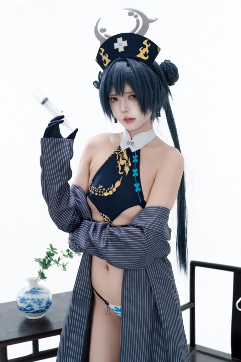 君颜圆又圆 - 蔚蓝档案 龙华妃咲 护士 (2)