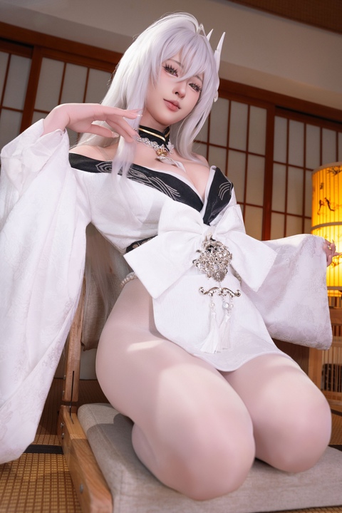 清水由乃 - 白凤 和服 (2)