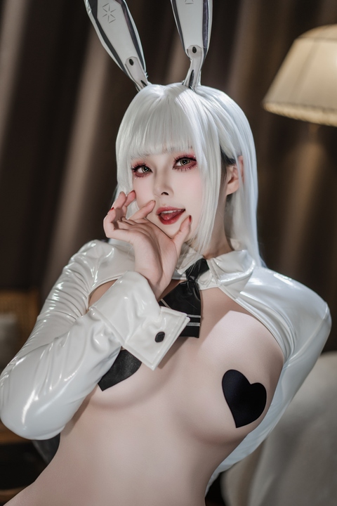 幸运双子的禁忌时刻！Natsuko夏夏子 – 布兰儿：81P 3V 还原《妮姬》最强逆兔视觉-玩图志