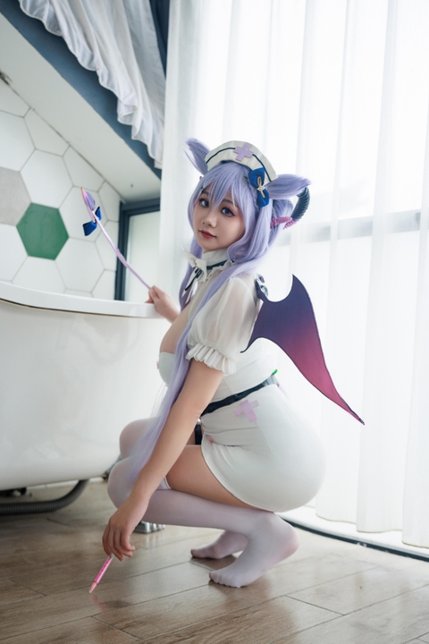 阿雪雪 - 护士刻晴 (2)