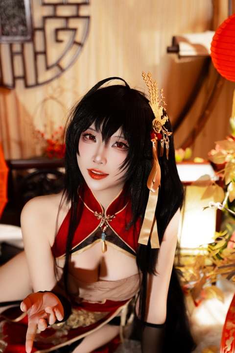 二佐Nisa - 大凤旗袍 (2)