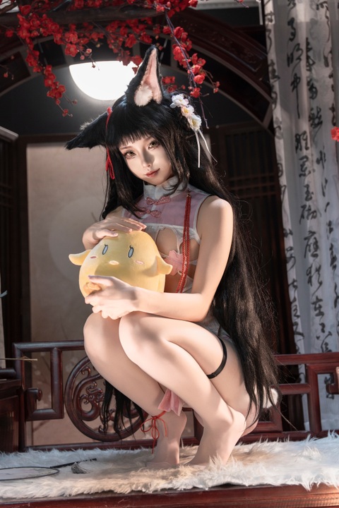 狐玖玖 - 长门旗袍 (2)