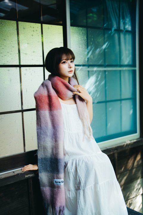 藏在雪地里的纯白初恋！蠢沫沫 – 冬日：32P 捕捉最轻盈的季节告白-玩图志