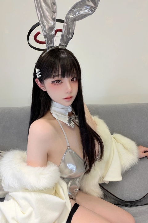 无情颖少 - 蔚蓝档案 调月莉音 银兔女郎 (1)