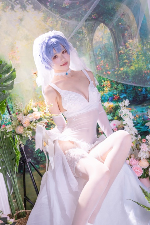 星黛鹿鹿 - EVA 绫波丽 花嫁 (1)