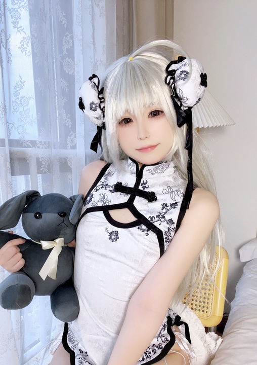 Quan冉有点饿 - 穹妹旗袍 (2)