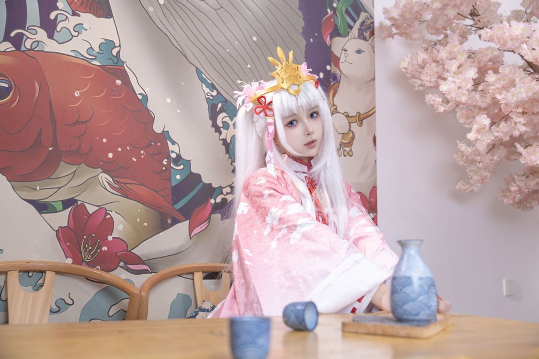 巫女余韵！棉花花ovo 朝武芳乃：64P 6V 还原穗织镇最温柔的江户物语-玩图志