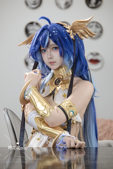 建模级神颜！棉花花ovo 鸣潮尤诺：87P 5V 记录最摄人心魄的二次元冷艳巅峰-玩图志