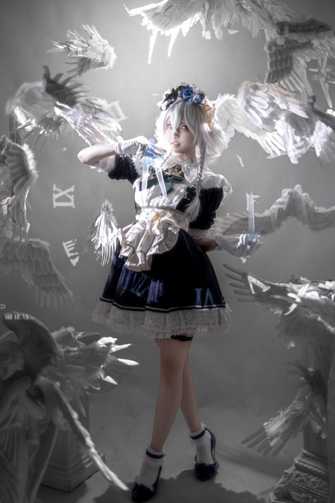 纸悦Etsu_ko - 东方Project 十六夜咲夜 (1)