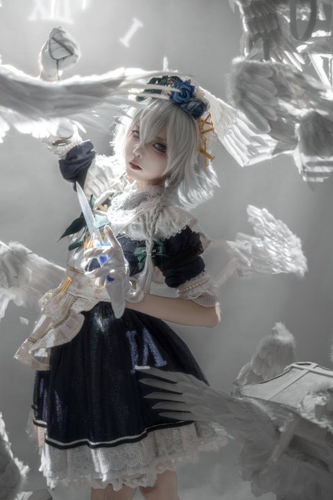 潇洒女仆长！纸悦Etsu_ko 十六夜咲夜：41P 捕捉最完美的潇洒从容瞬间-玩图志