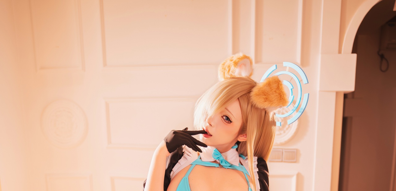 胡桃猫 - 碧蓝档案 明日奈 犬女仆 (1)