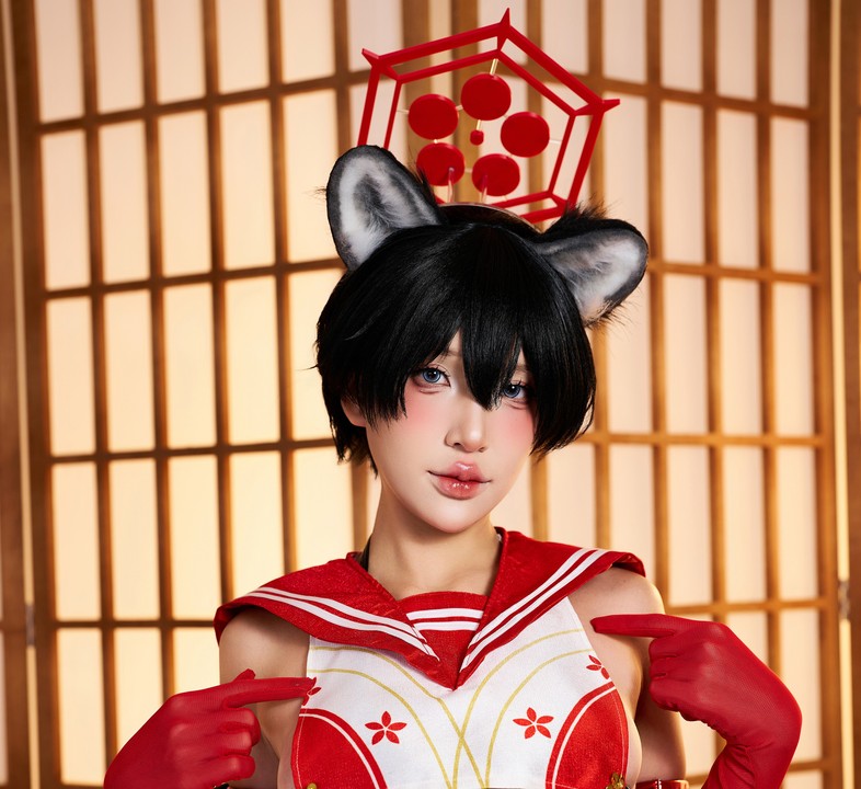 puypuychan 蔚蓝档案 春日椿：128P 还原修行部部长最温柔的梦境瞬间-玩图志