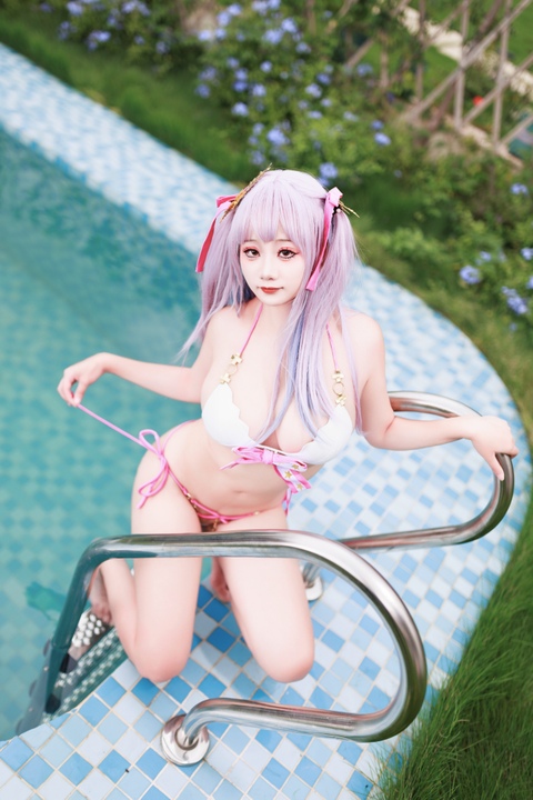 阿雪雪 - 普利茅斯泳装 (2)