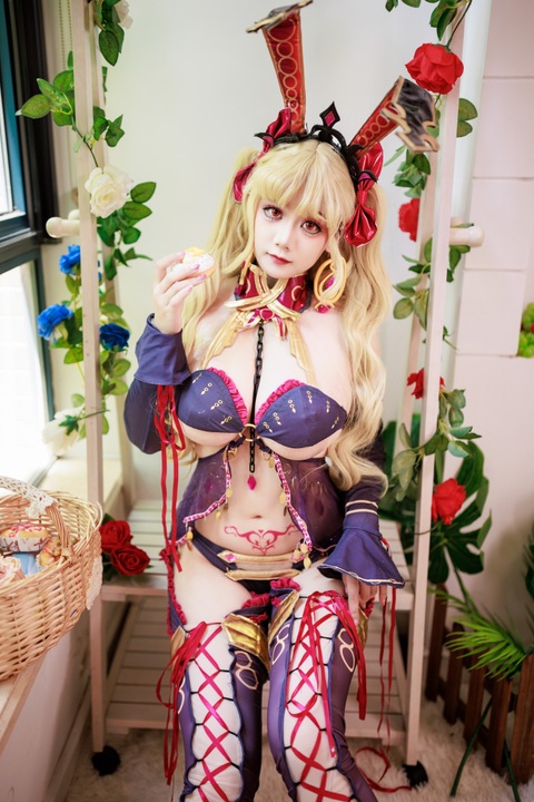 阿雪雪 · 枪凛兔女郎｜94P+1V · 经典造型中的视觉张力-玩图志