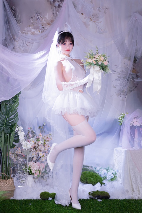 星黛鹿鹿 - 白丝花嫁 (2)