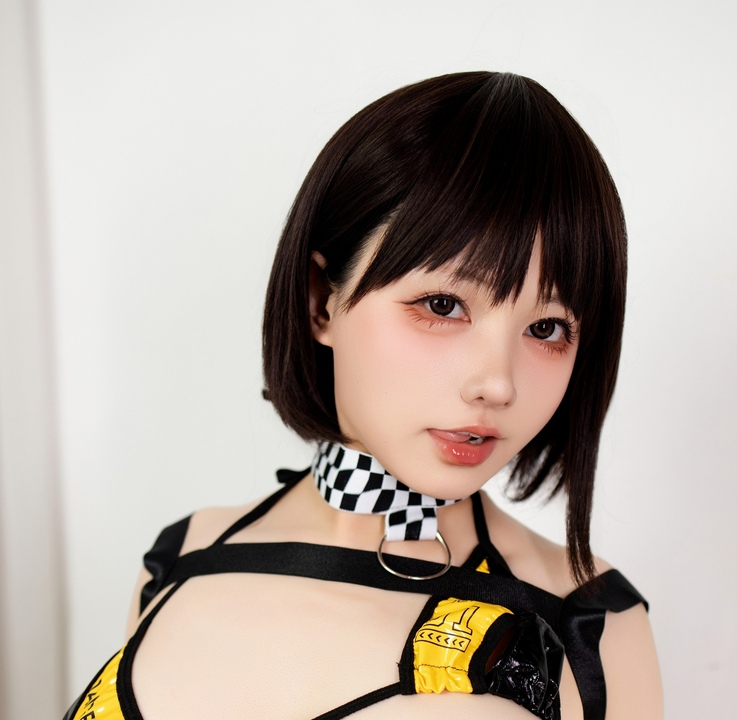 Nyako喵子 - 电子番 赛车娘 黄 