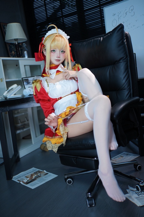 五更百鬼 - FGO 尼禄 女仆 (2)