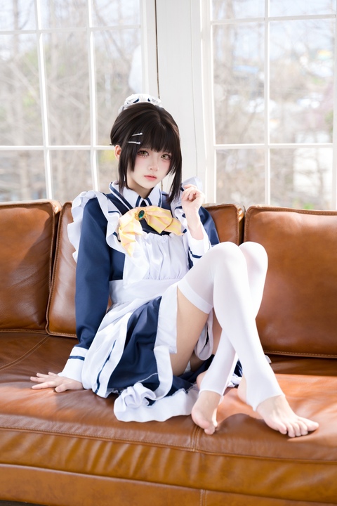 九柒喵 · 枣子姐女仆｜23P · 小体量中的角色集中表达-玩图志